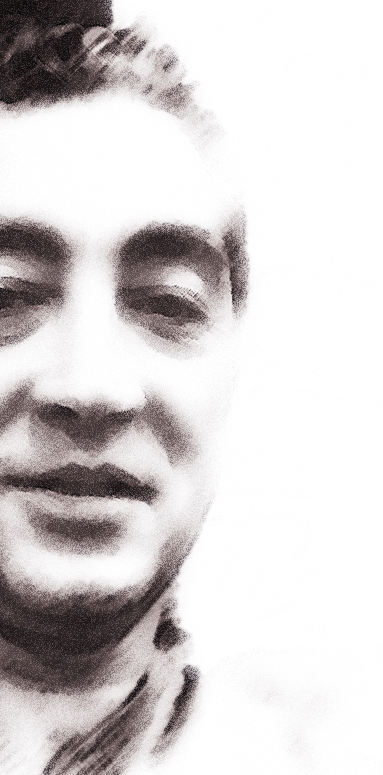 Portrait of Mitchell Yazdani, director and designer of Mitchell-Y Pty Ltd